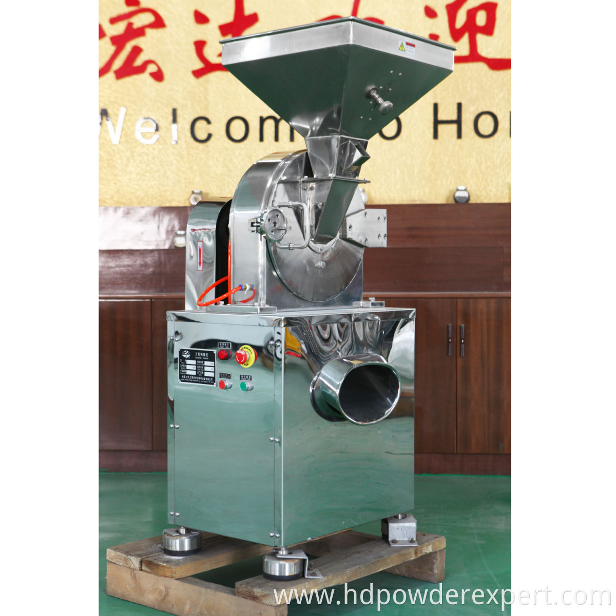 Chemical product Cyclone separating Pulse dust ginger grinding pulverizer machine